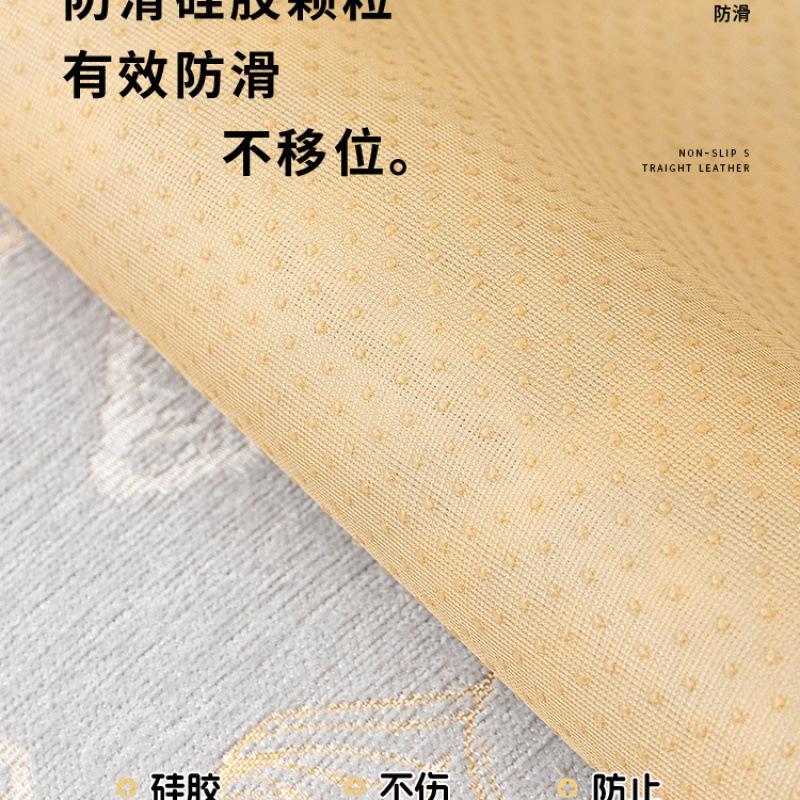 Sofa Kissen Universal Für Alle Jahreszeiten Neue Leder Sofa Abdeckung Fixiert Rutschfest Sitzkissen Leichter Luxus High-End Bezug