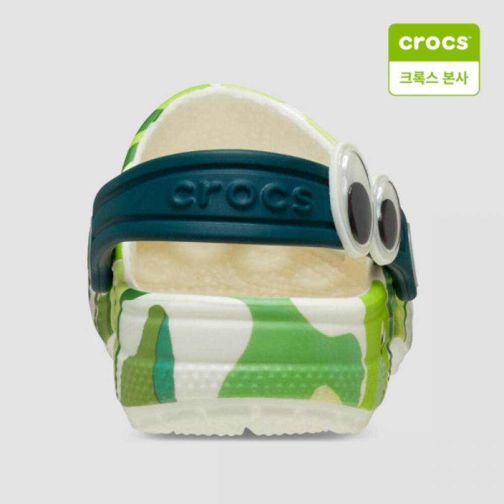 Crocs Classic Glow In The Dark Slime Monster Clog Toddler