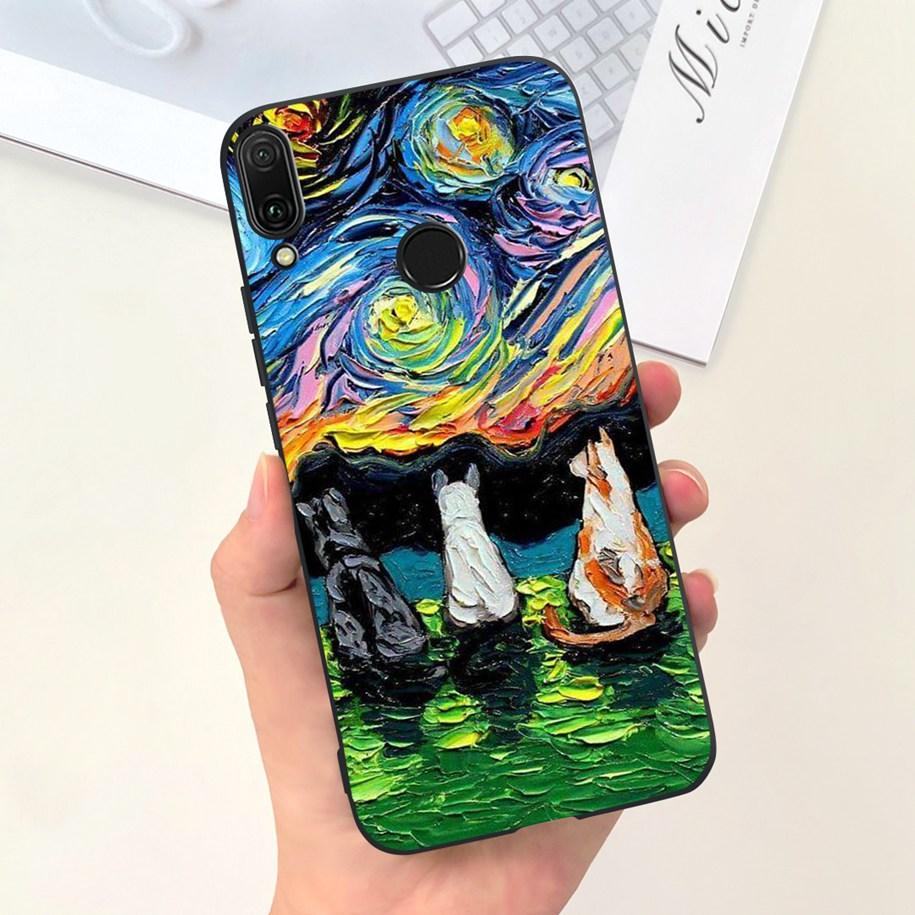 For Huawei Y9 Prime 2019 Case Shockproof Astronaut Silicone Soft Fundas For Huawei Y9 Y 9 Prime 2019 STK-LX3 JKM-LX3 Phone Cover