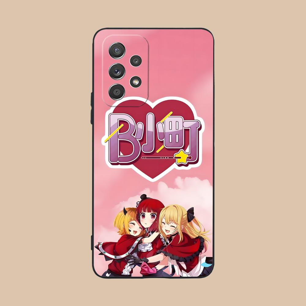 Oshi no ko B-Komachi Phone Case for Samsung Galaxy A73 72 71 70 56 55 54 53 52 36 35 34 23 16 15 5G Colour Protective Pretty
