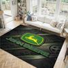 John deere Design Tapis Velours Cristal Douillet Non?Tapis imprimé antidérapant pour chambre, salon, entrée