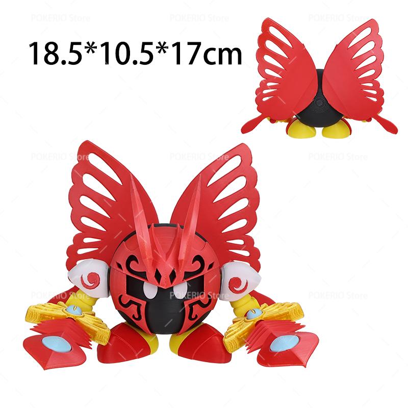3D Printed Kirby Figure King Dedede With Hammer Character Models Morpho Knight Meta Knight Galaxia DIY Toy for Kid Xmas Gift