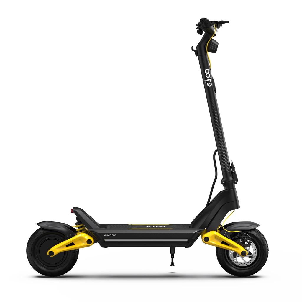 OOTD S10 Electric Scooter Outfit: 10-inch 1400W Motor, 48V 20AH, Maximum Range 70km, Maximum Load 120kg, Black
