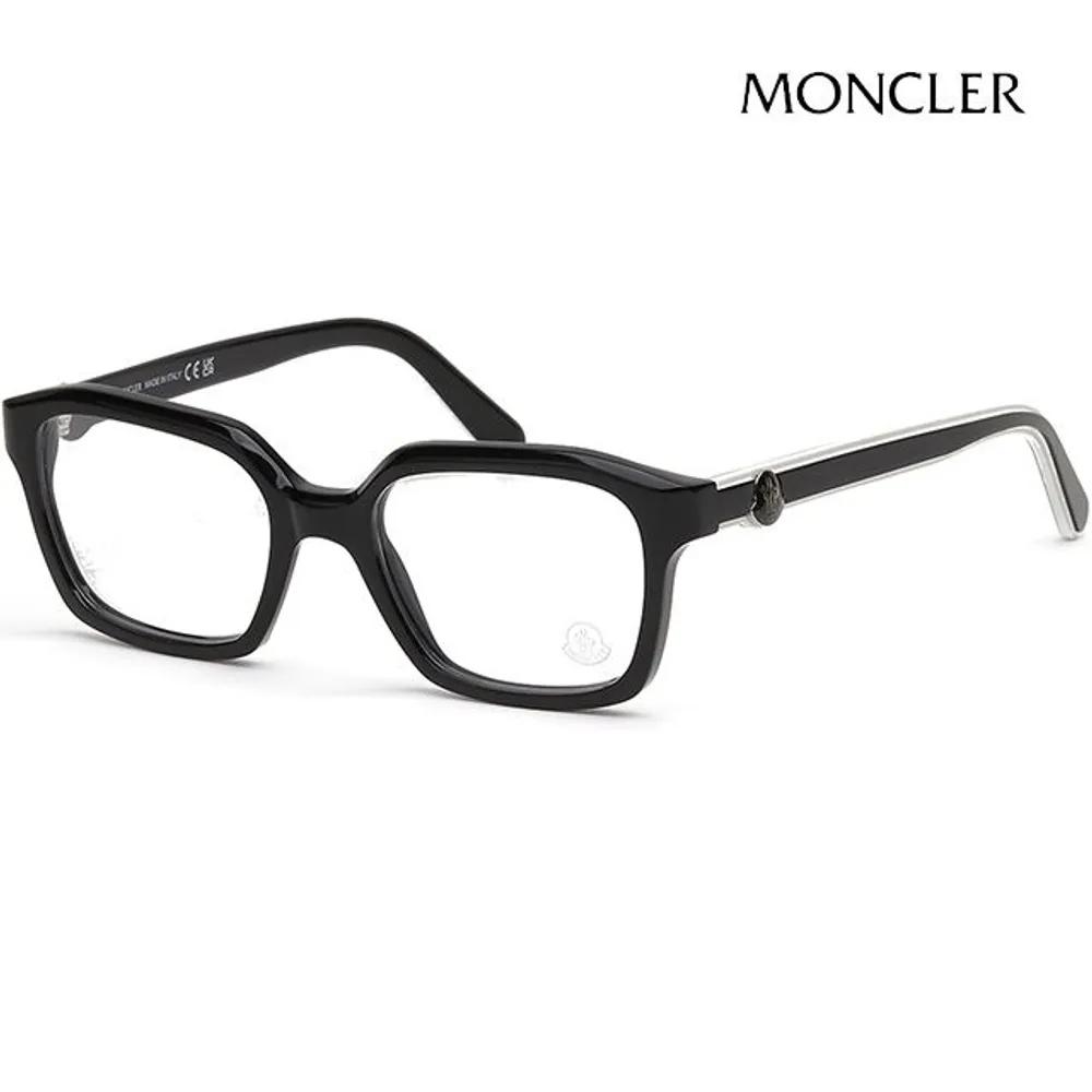 

Moncler Eyeglass Frames ML5181 001 Black Horn-rimmed Fashion Square Men Women
