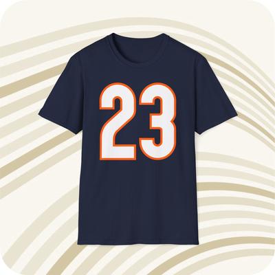 Devon Hester #23 Chicago Bears Jersey T-Shirt - Front & Back Print