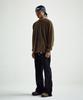THEVINYLHOUSE Dyed Ls Tee Khaki