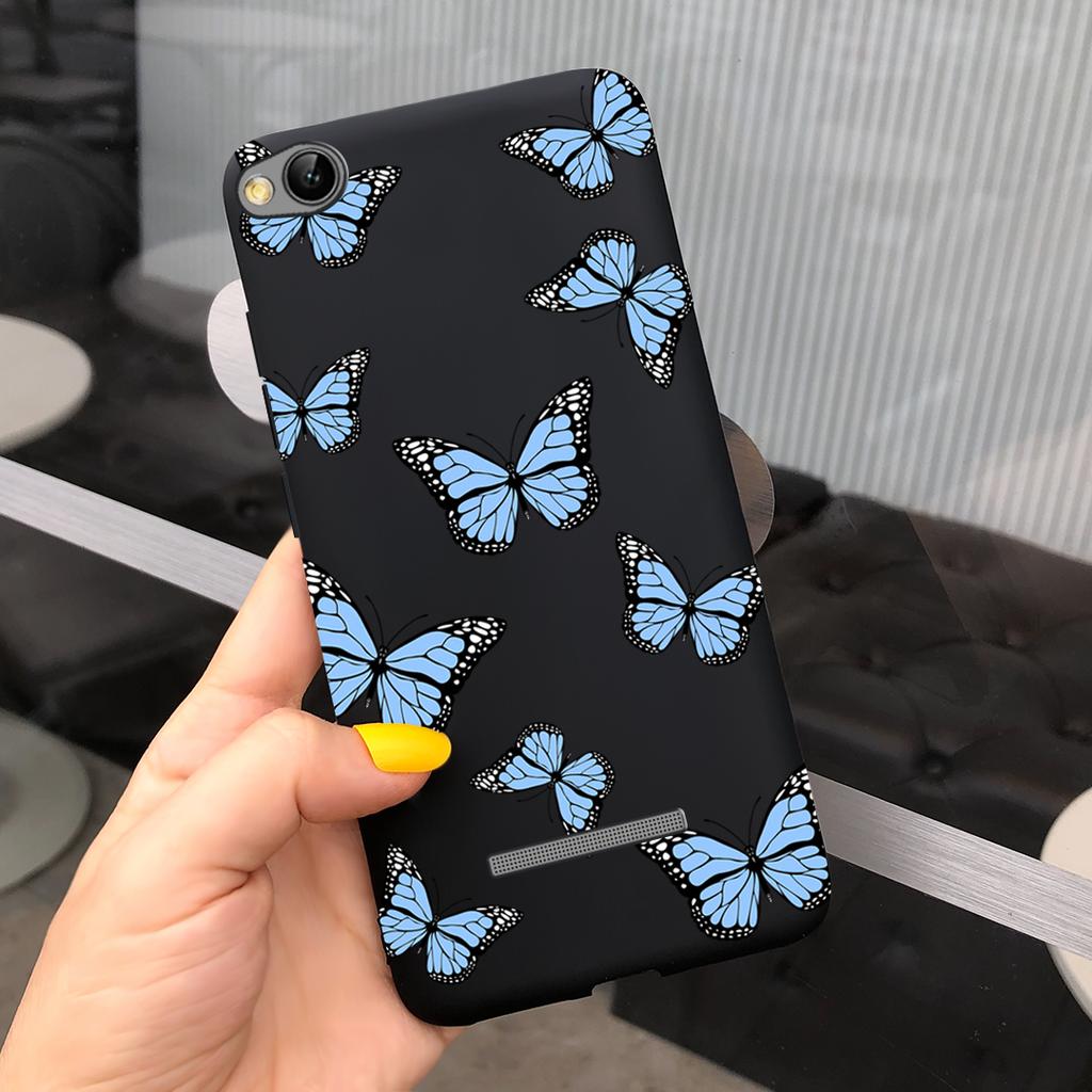 Phone Case For Xiaomi Redmi 4A 5A 6A 7A Case Lovely Cartoon Silicone Cover Candy Color Soft Funda For Redmi 4a 5 a 6a 7a Coque