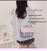 CC Retro Style DIY Color Block Women's Crossbody Shoulder Bag – Perfect Gift for Girlfriend