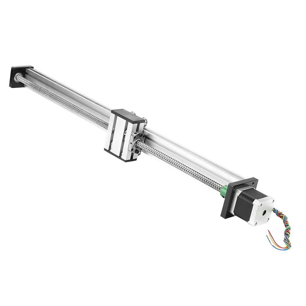 Linear   beam table, aluminum 1204   screw linear grinding   screw rail 500 mm with 42 mm stepper motor for automation and   measuri