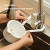 Kitchen Sink Drain Basket Press Automatic Dumping Basket Faucet Hanging Holder Kitchen Waste Collector Adjustable Sponge Rack