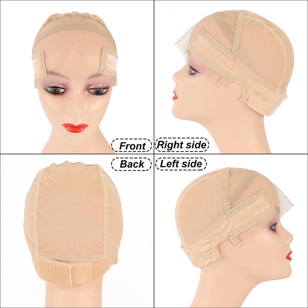 Enhanced Velvet Lace Stretch Wig Cap - Popular Large Size
