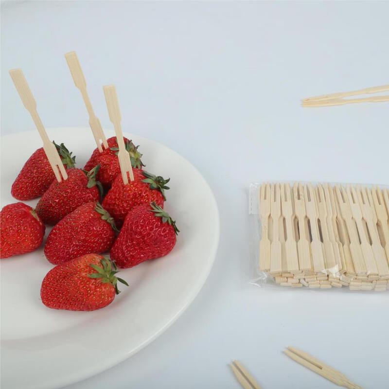 Disposable Bamboo Fruit Picks & Forks