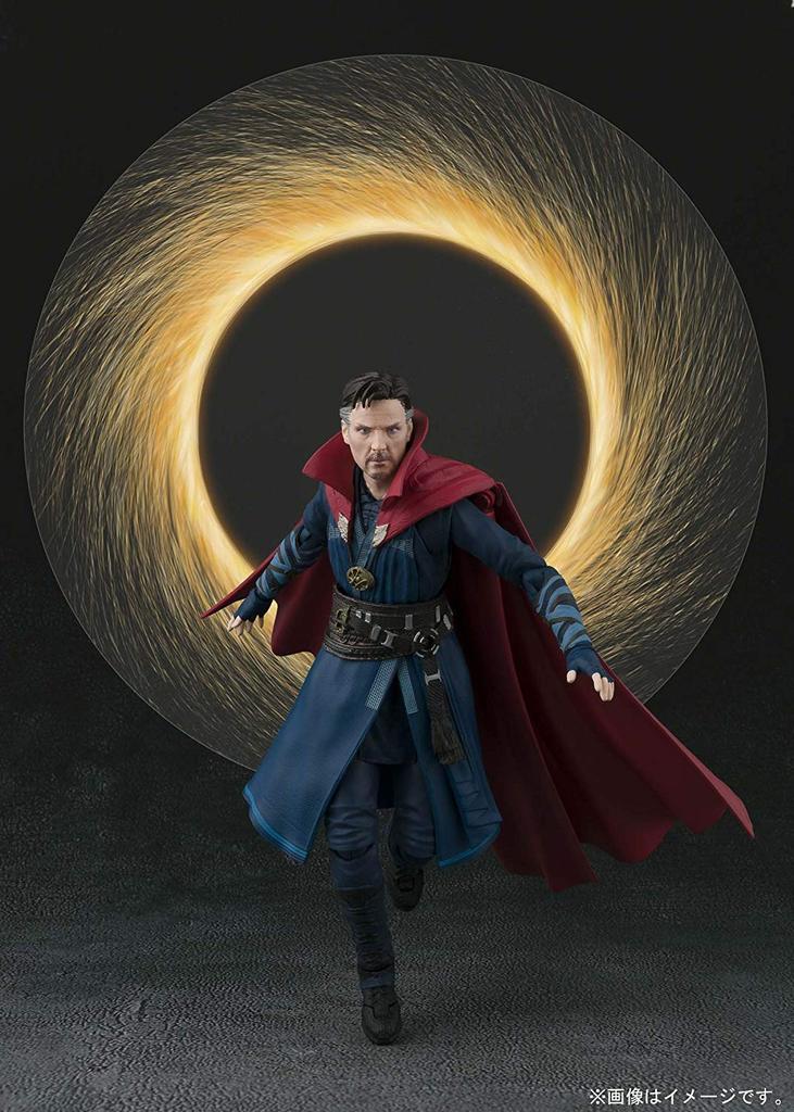 TAMASHII NATIONS Avengers Doctor Strange 145mm malovaná pohyblivá figurka SHFiguarts (Avengers/Infinity War) Cca. PVC/ABS