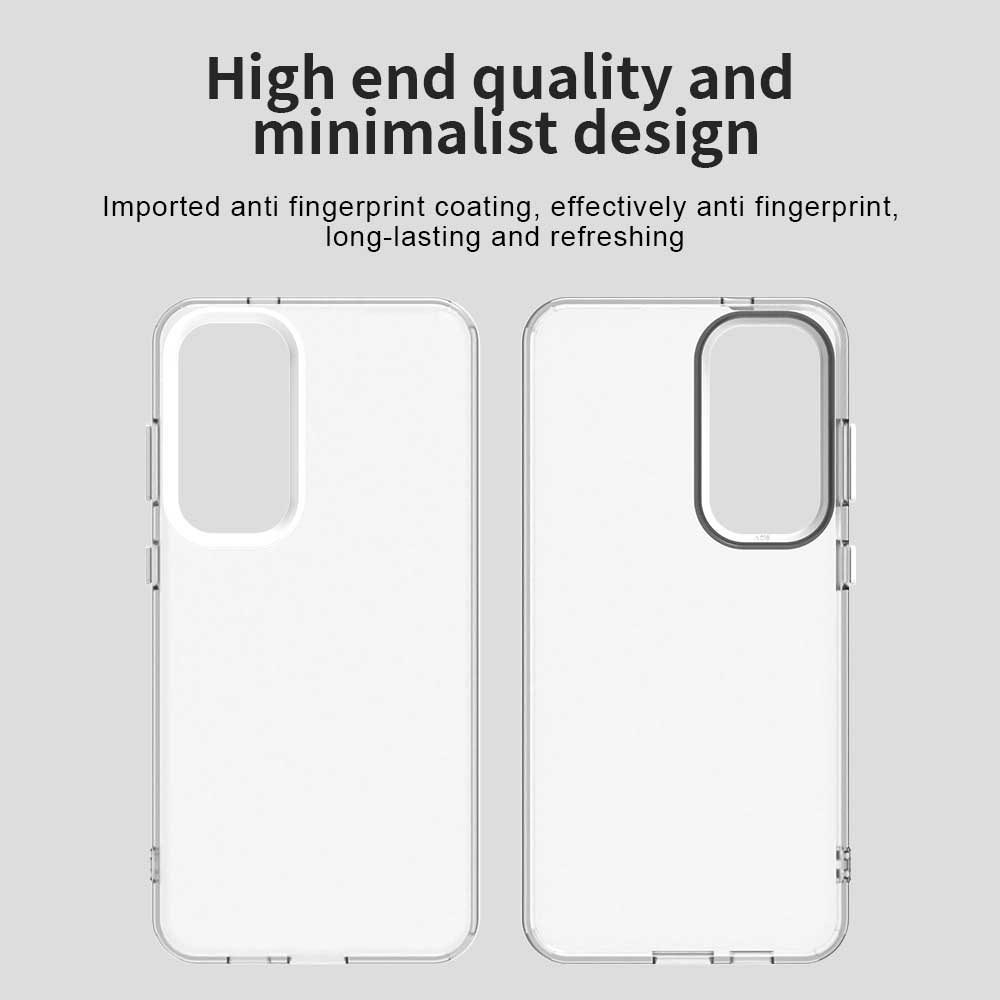 For Samsung Galaxy S25 FE Case PC+TPU+PET Matte Anti-Drop Phone Back Cover