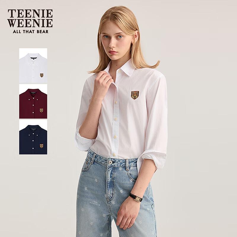 Teenie Weenie Women s Embroidered Long Sleeve Shirt M