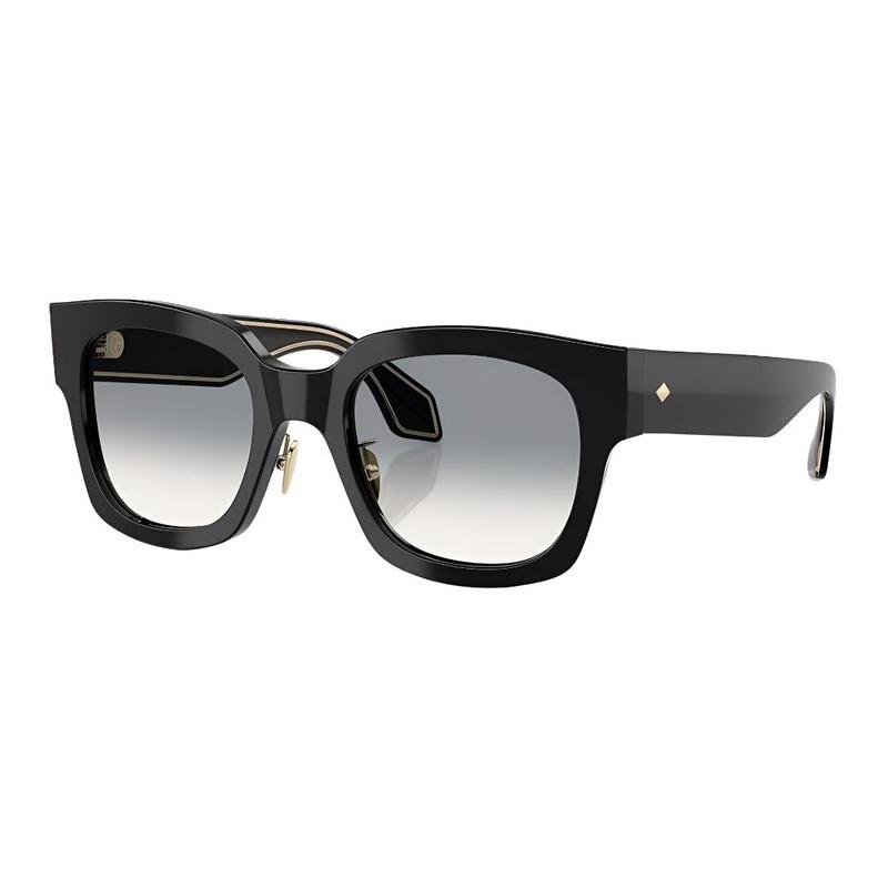 Armani Brand Logo Acetate Square Sunglasses Kids Black