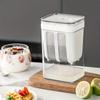 Greek Yogurt Making Set - Ultra Fine Mesh Strainer And Sturdy Flip-Top Rectangular Storage Box, Household Use