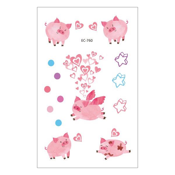 Children's Waterproof Princess Cartoon Tattoo Stickers for Birthday Parties