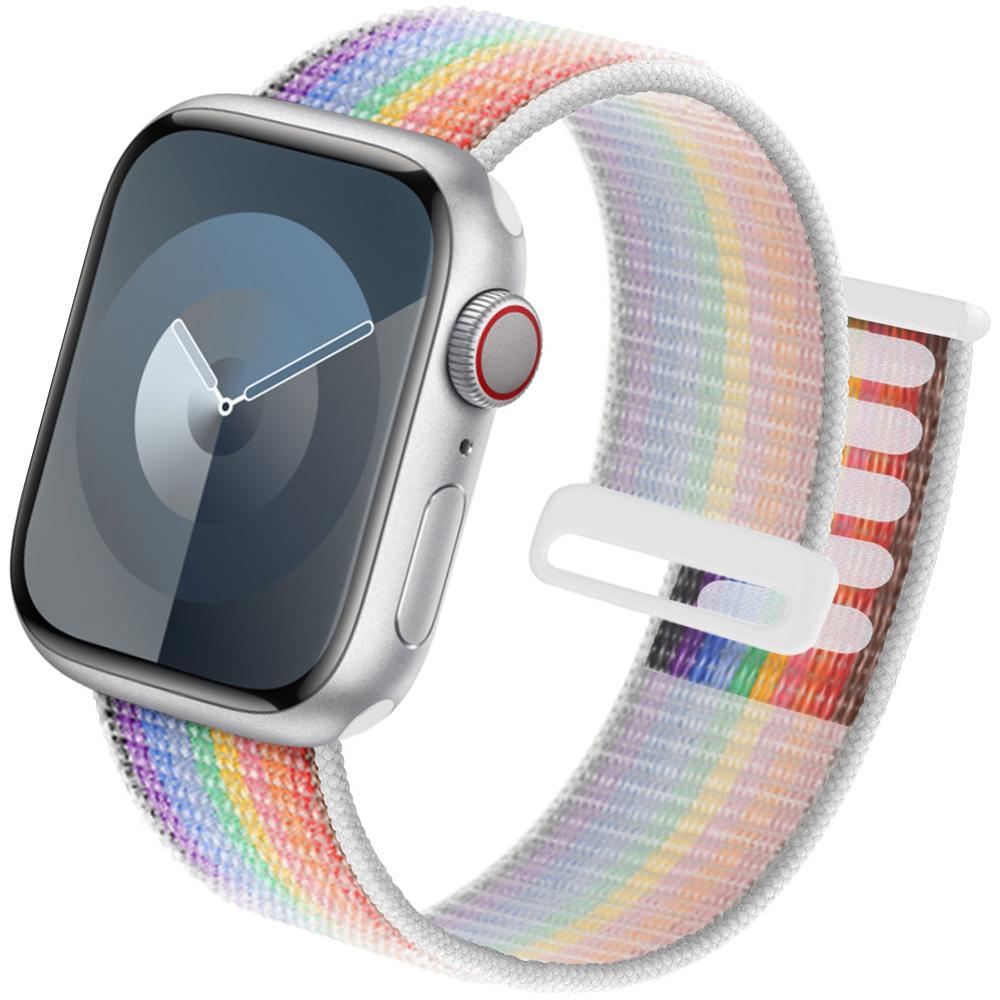 Nylon Strap For Apple Watch Band 44mm 40mm 45mm 41mm 38mm 42mm 46mm Bracelet Correa iwatch Serie 10 9 8 7 6 5 4 3 ultra 2 49mm 3