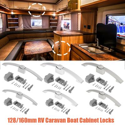 2 Pièces Verrou à Poussoir pour Camping-car Verrous pour Armoire de Camping-car, Camping-car, Bateau Bouton-poussoir Verrous Boutons de Verrouillage Verrou de Porte de Meuble Quincaillerie