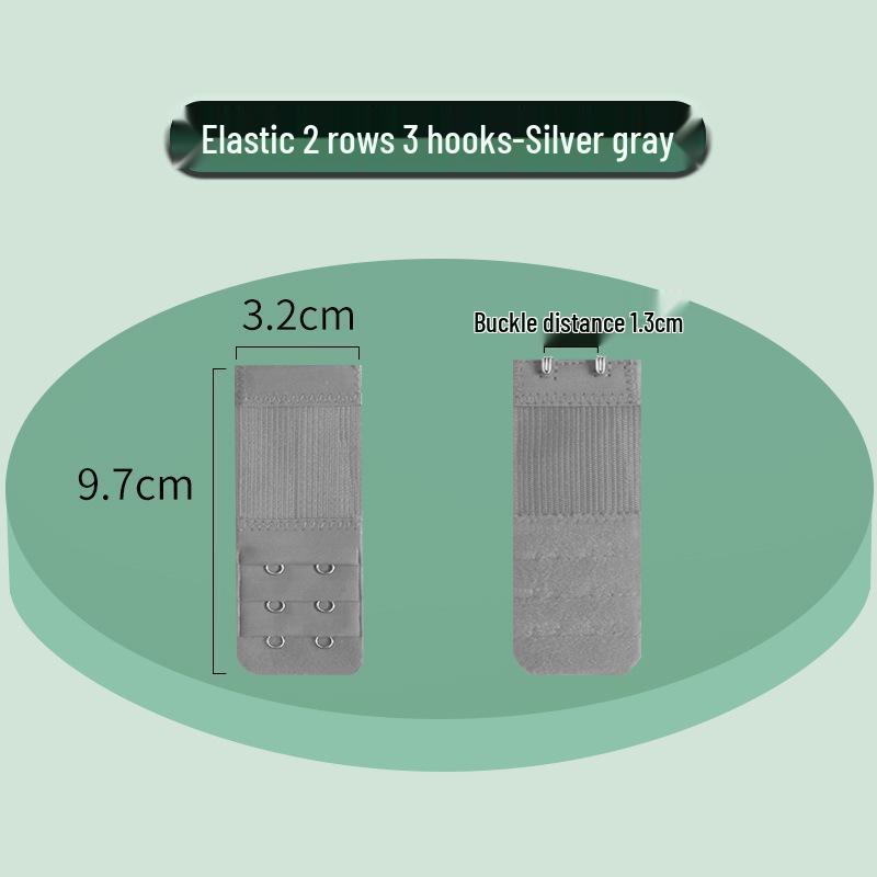

Elastic Bra Extender with Stainless Steel Hook - Universal Fit Bare