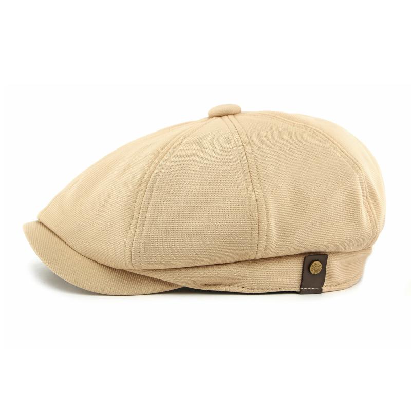 Herren Achteckige Kappe Britische Vintage Baskenmütze Malermütze