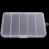 Transparent Plastic Lure and Component Storage Box with 5, 8, or 10 Compartments (Thunder Frog Box).