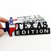 New 1pc 3D Metal Car Sticker Logo TEXAS EDITION Star Rear Trunk Badg Fender Side Emblem Decals For Chevy GMC SILVERADO SIERRA