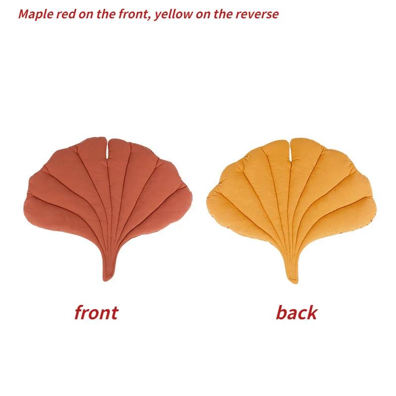 Cat Bed Mat Leaf Shape Pet Blanket Soft Puppy Sleeping Pad Washable Non-Slip Room Decor Floor Rug for Dogs Cats Pet Supplies