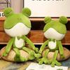 Soft Frog Plush Stuffed Animal Long-Leg Plush Frog Doll Cute Stuffed Frog Plushies Gift for Kids Plush Frog Decor Po Prop