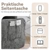 2-seater relax sofa for small spaces, made of soft chenille fabric, suitable for living room, study, guest room and apartments, Gray