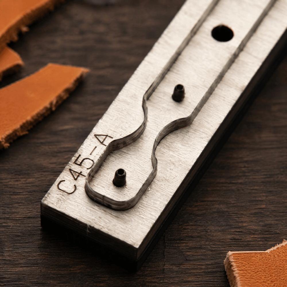 Wooden Die Leather Cutting Die Long Strip Design DIY Leather Tool Strap Cutting Die  For DIY Crafts