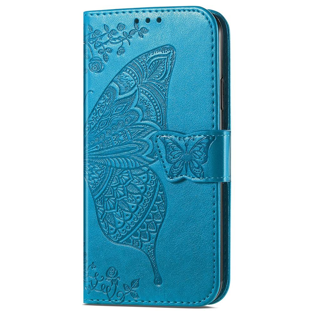 Realme 11 5G Flip Case, Butterfly, Blue