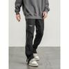 Black of Exit Chinese Fad Functional Side Zipper Embroider Quick-Drying Rush Sports Pants Men Vibe Style Cargo Pants