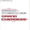 Car Front Rear LIMITED 4X4 Logo Auto Grille Emblem Sticker Accessories For Jeep Renegade Compass Grand Cherokee Wrangler Rubicon