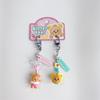 Butterbear Mini Duo Pack Keychain, Adorable & Exquisite Cartoon Bear Bag Charm Pendant