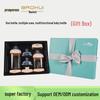 Newborn PPSU Baby Bottle & Multifunctional Gift Set with Sippy Straw Cup and Storage Lid.