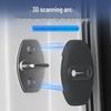 Silicone Magnetic Door Lock Cover for Xiaomi SU7/YU7 - Interior Decoration & Protection