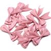 10pcs Satin Ribbon Bows Colourful Polyester Double Layer Swallowtail Bowknot For DIY Wedding Party Clothing Headwear Gifts Decor