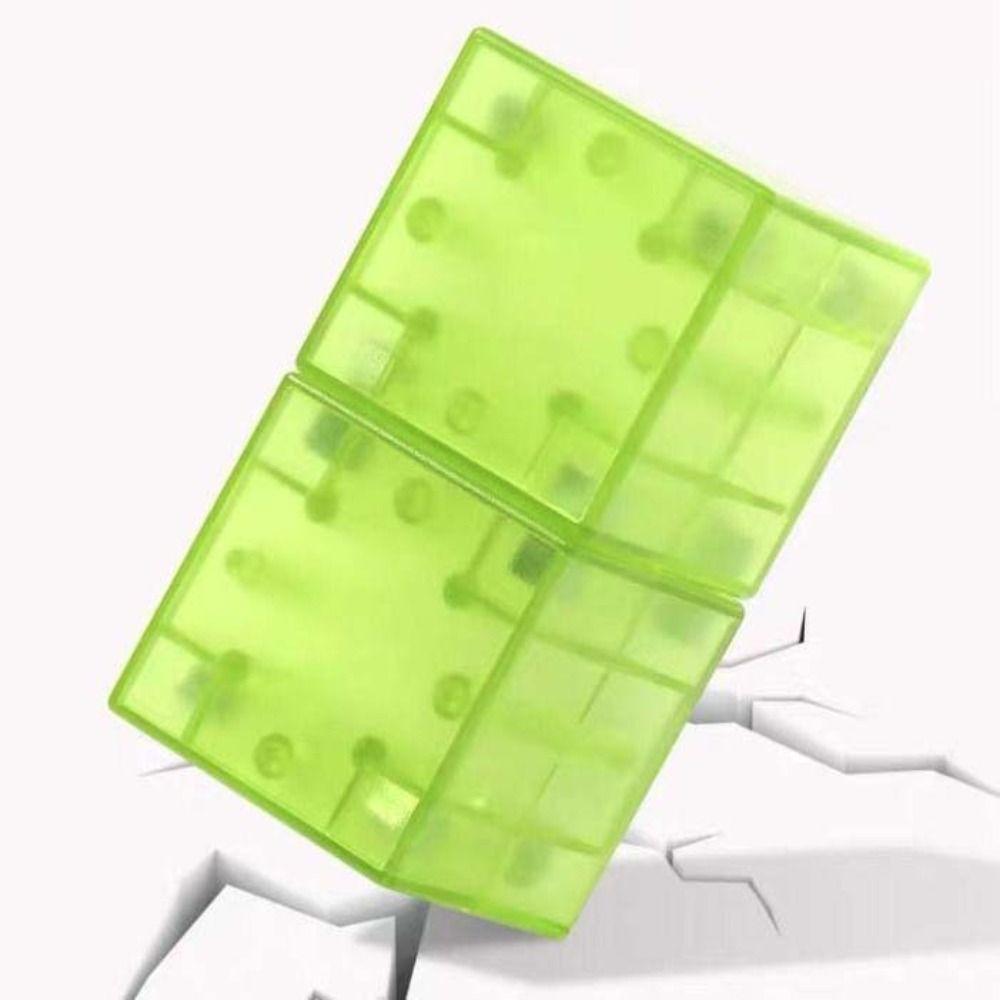 Transparent Magnetic Cubes Construction Toy Colorful Children's Educational Toy  Children