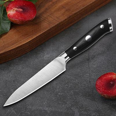 Edelstahl Allzweckmesser G10 Griff Küche Schälmesser Obst Gemüsemesser Kochmesser Cutter Ausbeinmesser
