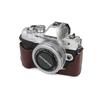 kinokoo OLYMPUS E-M10 Mark IV Half Case, Genuine Leather (Coffee)