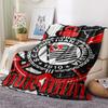 1PC Custom Name Corinthians Patterned Flannel Blanket Suitable For All Seasons for Home Decor Warmth and Comfort Gifts Holiday Present