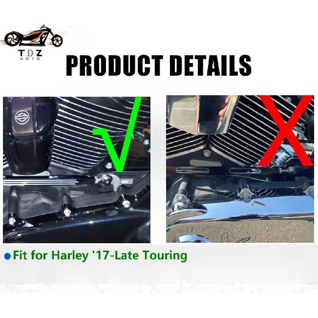 TDZ Shift Linkage + Ez Shift Neutral Gear Assist Kit for '17-Late Harley Touring Street Glide Road Glide Road King Tri Glide Electra/Ultra M8 Bagge