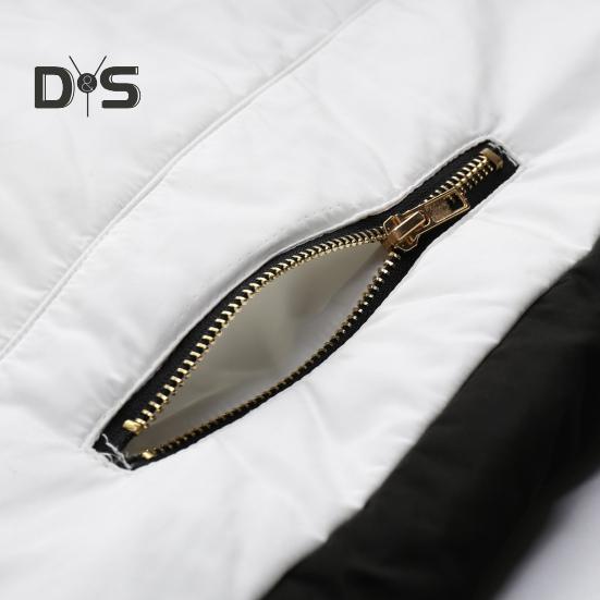 Macacão feminino para atividades ao ar livre, capuz removível, parka acolchoado, à prova de vento, mantém aquecido, à prova d'água, snowboard, esqui, fecho de zíper, roupas esportivas ao ar livre