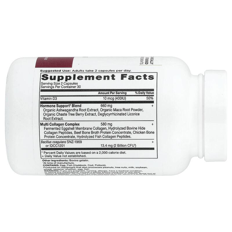 Hormone Balance + Collagen, 60 Capsules