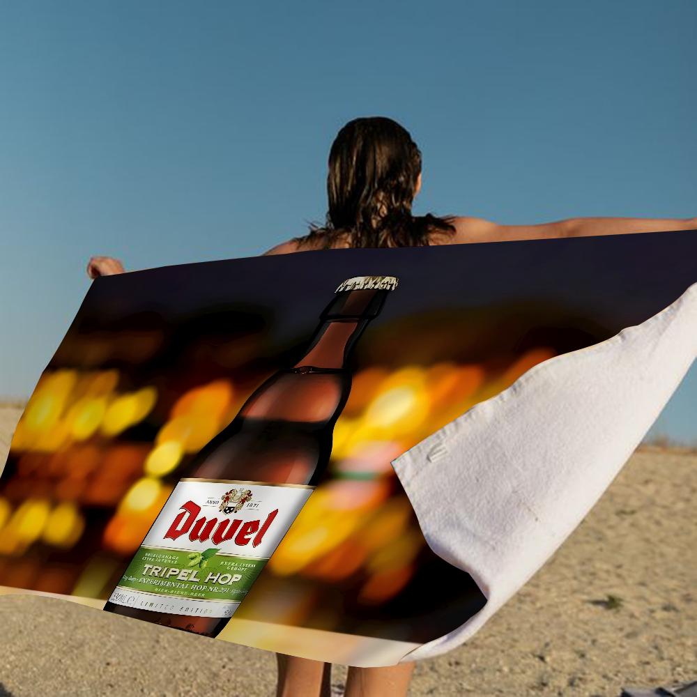 Duvel Bier Cartoon Strandtuch Niedlich Kawaii Zimmerdeko Bad Mädchen Kinder Handtücher Für Badezimmer Dusche