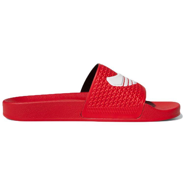 Adidas Shmoofoil Slide Scarlet Unisex Αθλητικά Παπούτσια Κόκκινο Λευκό του Νέφους GY6943