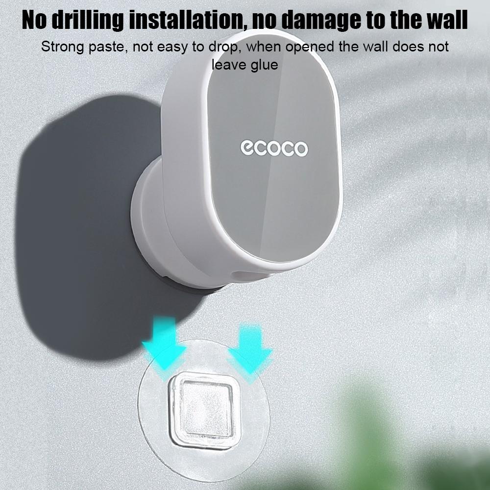 Universal No Drill Shower Stand Showerhead Bracket Shower Bracket 360° Wall-Mounted With Stick Adjustable Shower Head Holder Bathroom Accessory