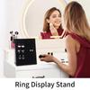 Jewelry Display Stand Ring Display 50 Slots L-Shaped Organizer for Wedding Entryway Home Bathroom Dressing Table Store Counter